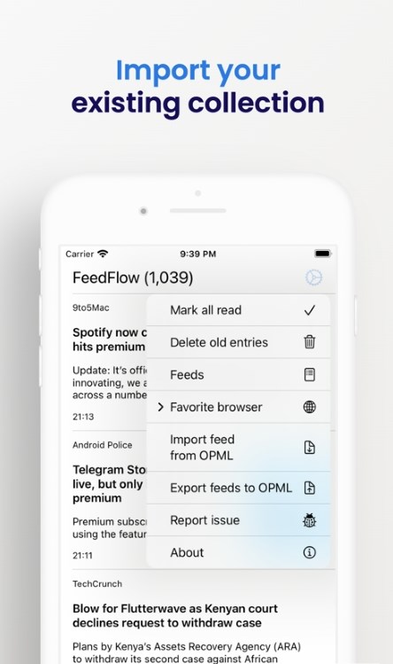 FeedFlow开源小说阅读器截图3