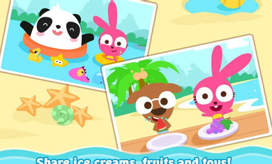 泡泡兔夏日海滩完整版