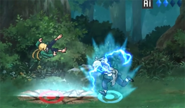 像素火影青年雷影版