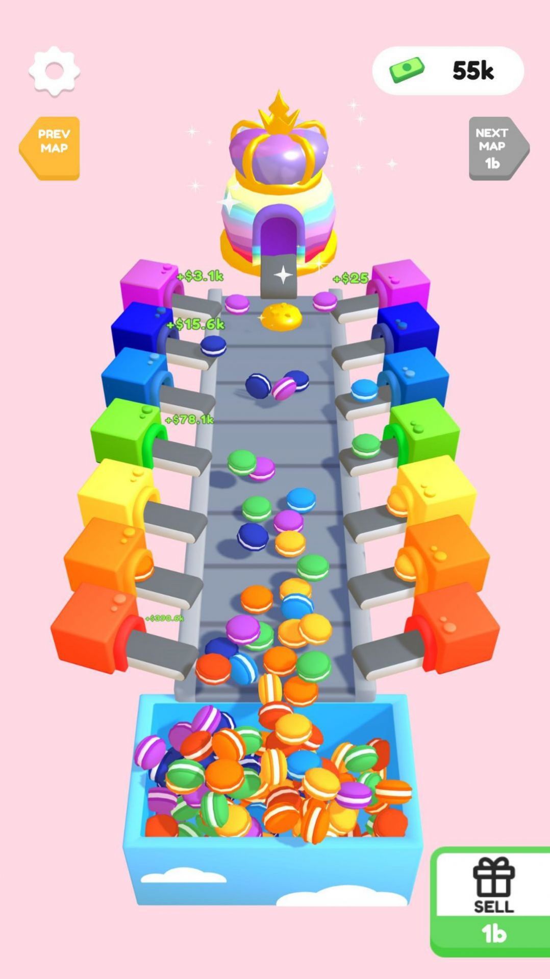 我的美食工厂游戏截图3