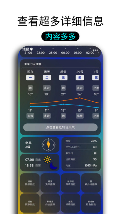 一早天气预报截图2