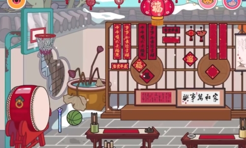 米加小镇世界龙年四合院