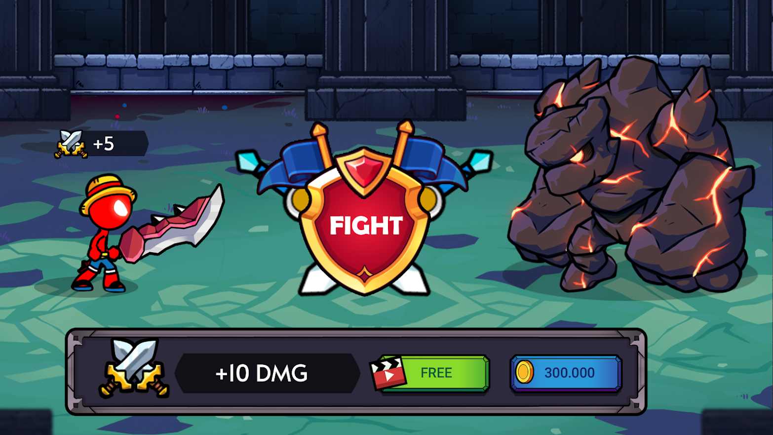 红色火柴人冒险截图2