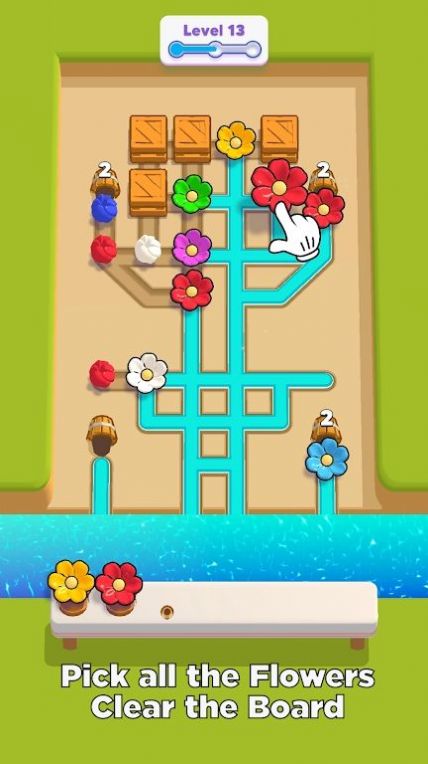 鲜花搭配消除红包版