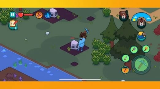 是一款以卡通玩偶为主角的森林冒险游戏。游戏以其独特的互动玩法和沉浸式的闯关挑战，带领玩家进入一个充满奇趣的卡通世界。在这个充满未知的环境中，玩家需要升级角色，学习新技能，以应对各种突如其来的危机和挑战。 游戏亮点