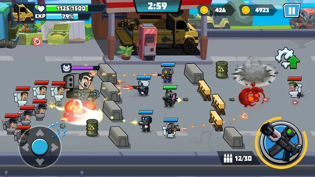 疯狂马桶人手游截图2