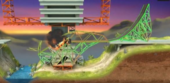 桥梁构造者特技截图5