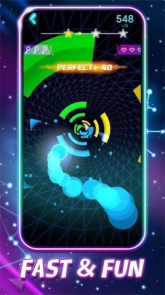 梦幻圆圈冲刺截图1