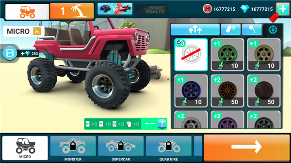 mmx爬坡赛车2最新版截图2