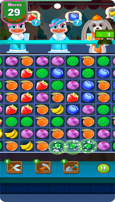 果汁店匹配制作