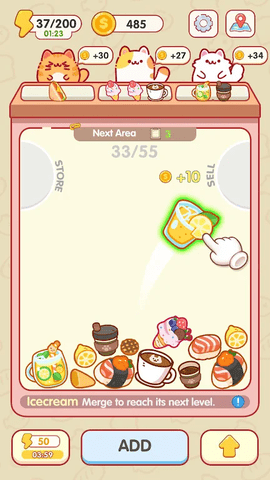 猫猫合并厨师截图3