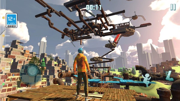 只有向上跑酷3d截图4