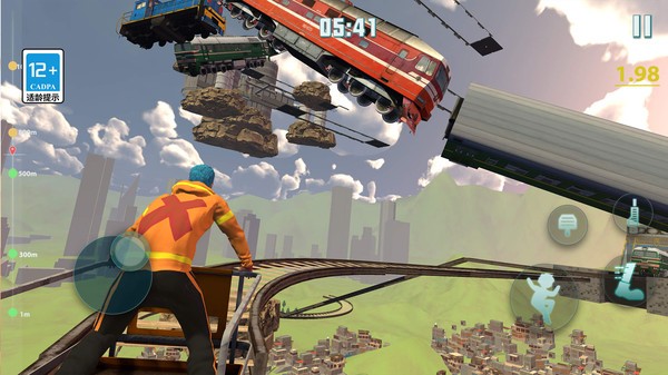 只有向上跑酷3d截图3