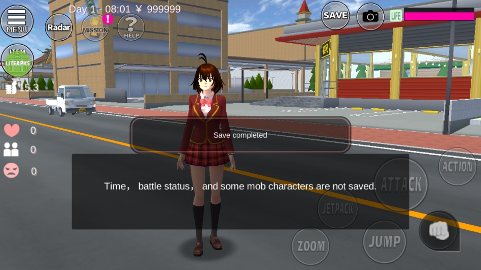 高中校园模拟器截图3