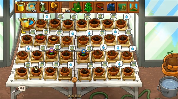 植物娘大战僵尸TV触控版截图2