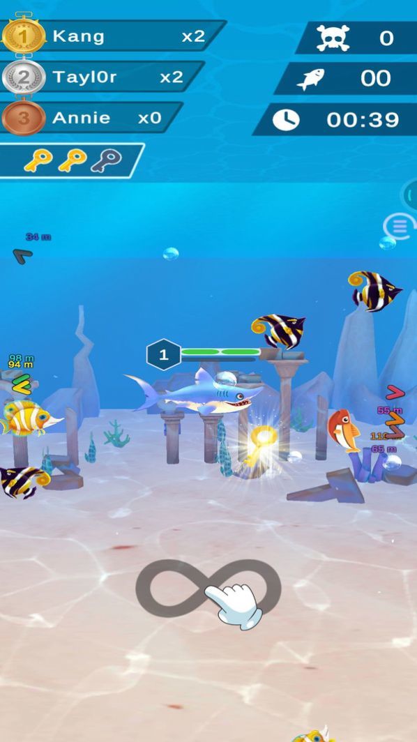 饥饿鲨进化饥饿的鲨鱼截图1