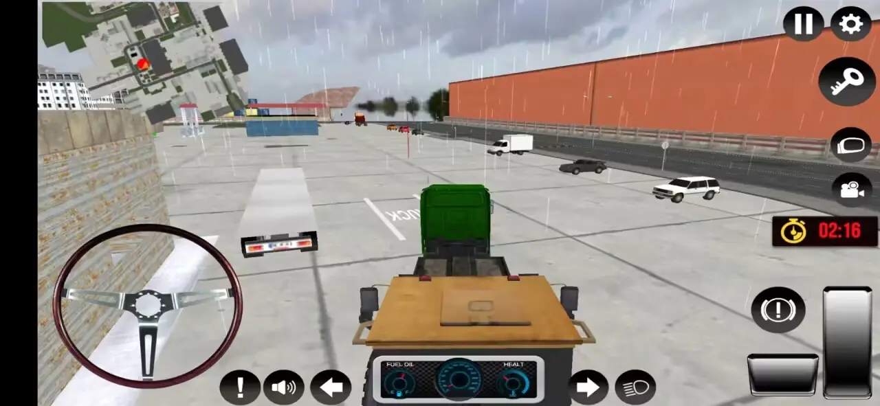 公路卡车模拟器截图1