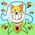 保护狗狗不被蜜蜂蛰游戏