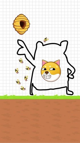 保护狗狗不被蜜蜂蛰游戏