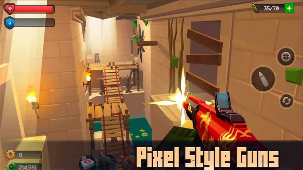 像素战斗僵尸突袭MOD菜单截图3