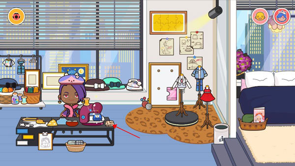 米加小镇面包店和服装店