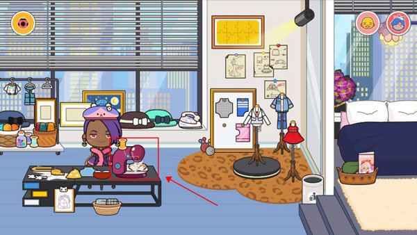 米加小镇面包店和服装店