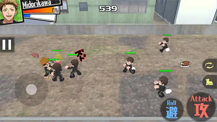 热血高校小镇格斗截图2