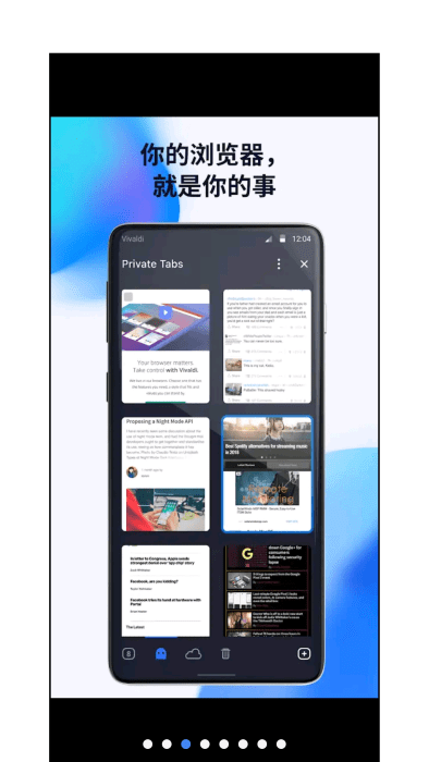 vivaldi浏览器截图2