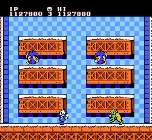 雪人兄弟通过攻略6