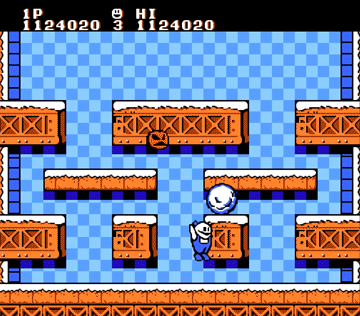 雪人兄弟通过攻略8