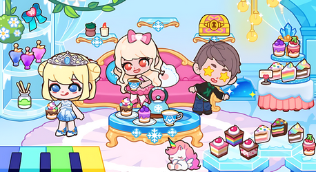 皮皮公主冰雪城堡截图4