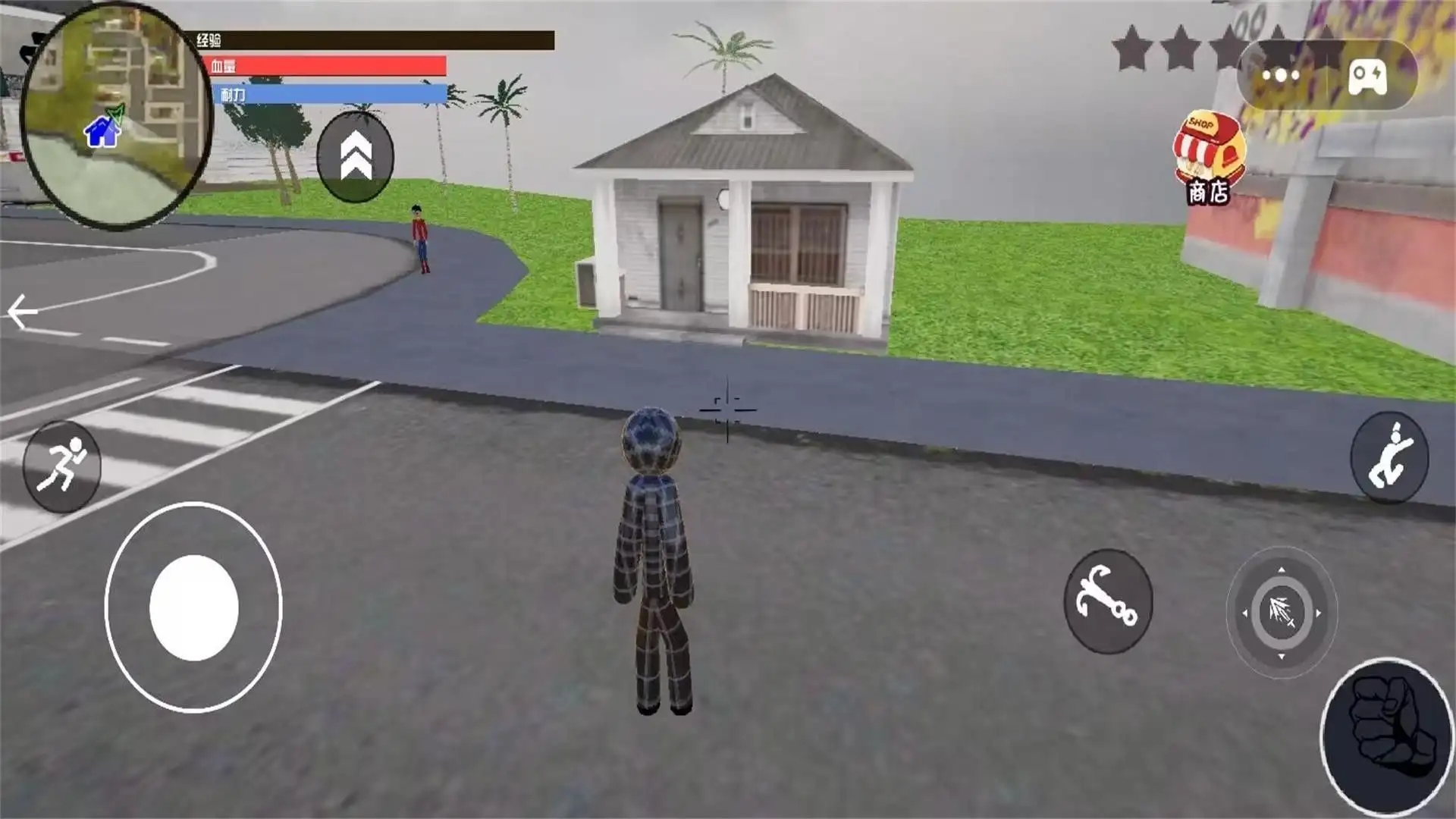 火柴人绳索世界