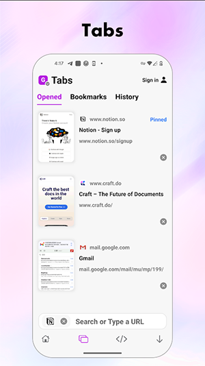 Stay浏览器截图3