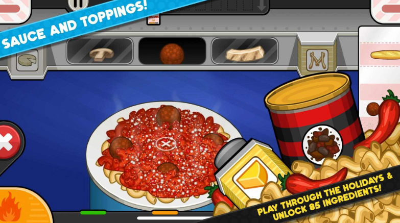 老爹意大利面店中文版截图4