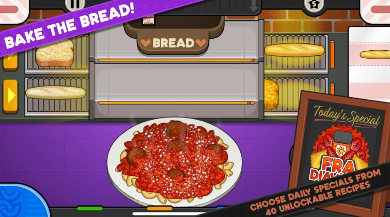 老爹意大利面店中文版