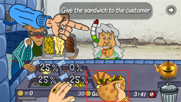 沙拉三明治国王中文