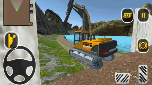 挖掘机城市建造截图1