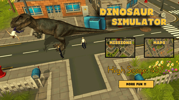 jurassiclife霸王龙模拟器截图2