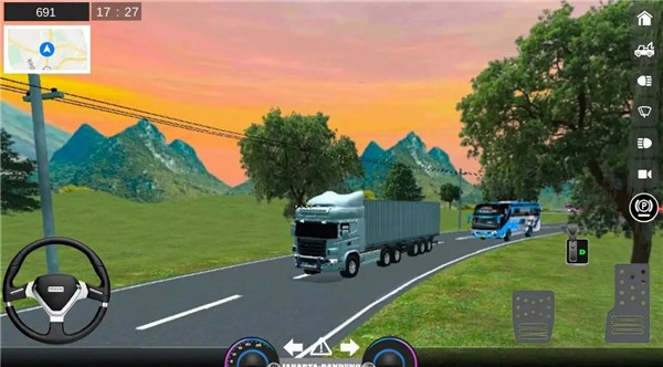 印尼卡车模拟器中文版截图1