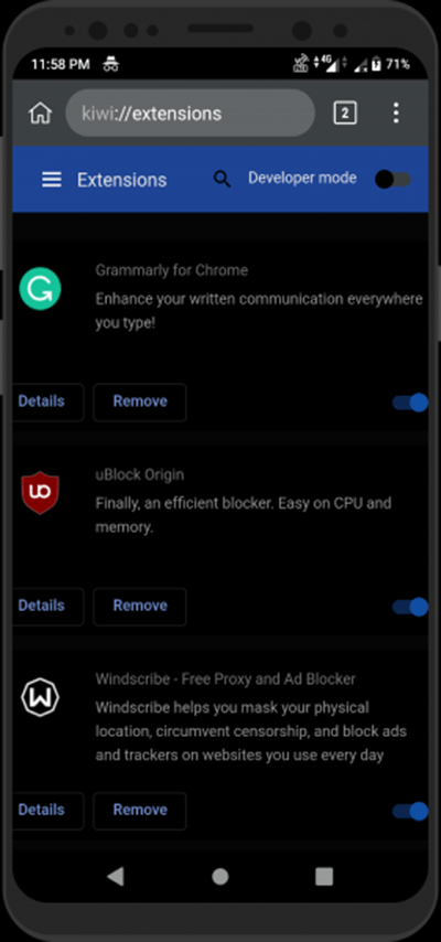 kiwi浏览器手机版截图2