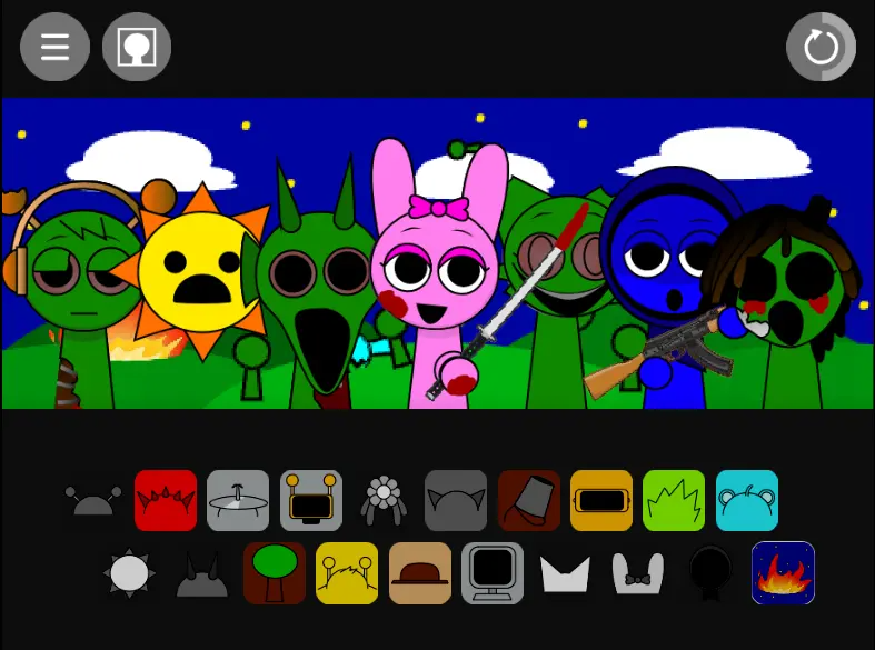 节奏盒子Sprunki武器版