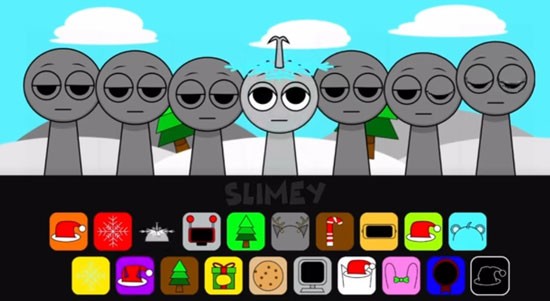 节奏盒子Sprunki圣诞节版本