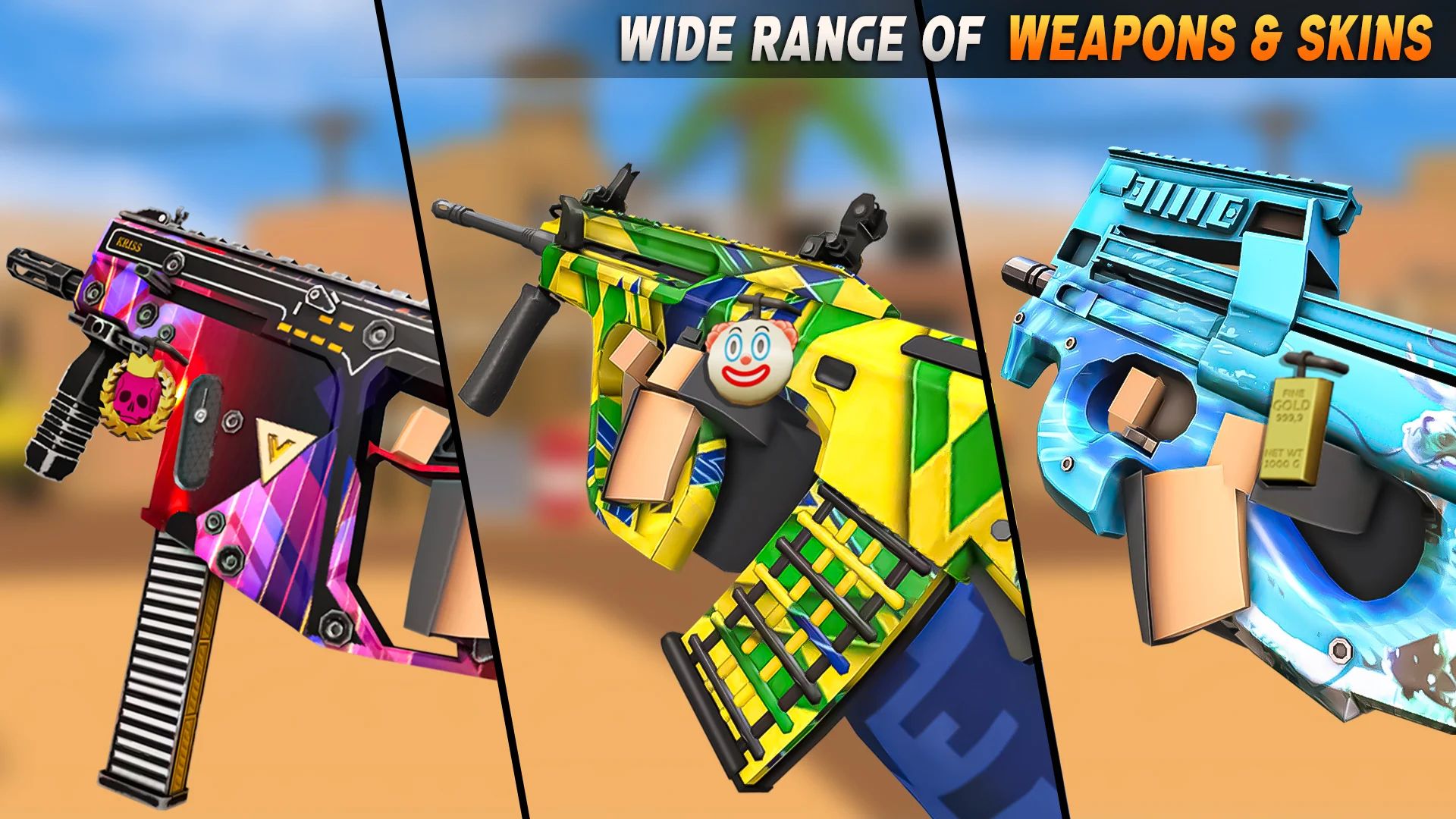 多发枪射手打击(polyguns fps shooter)