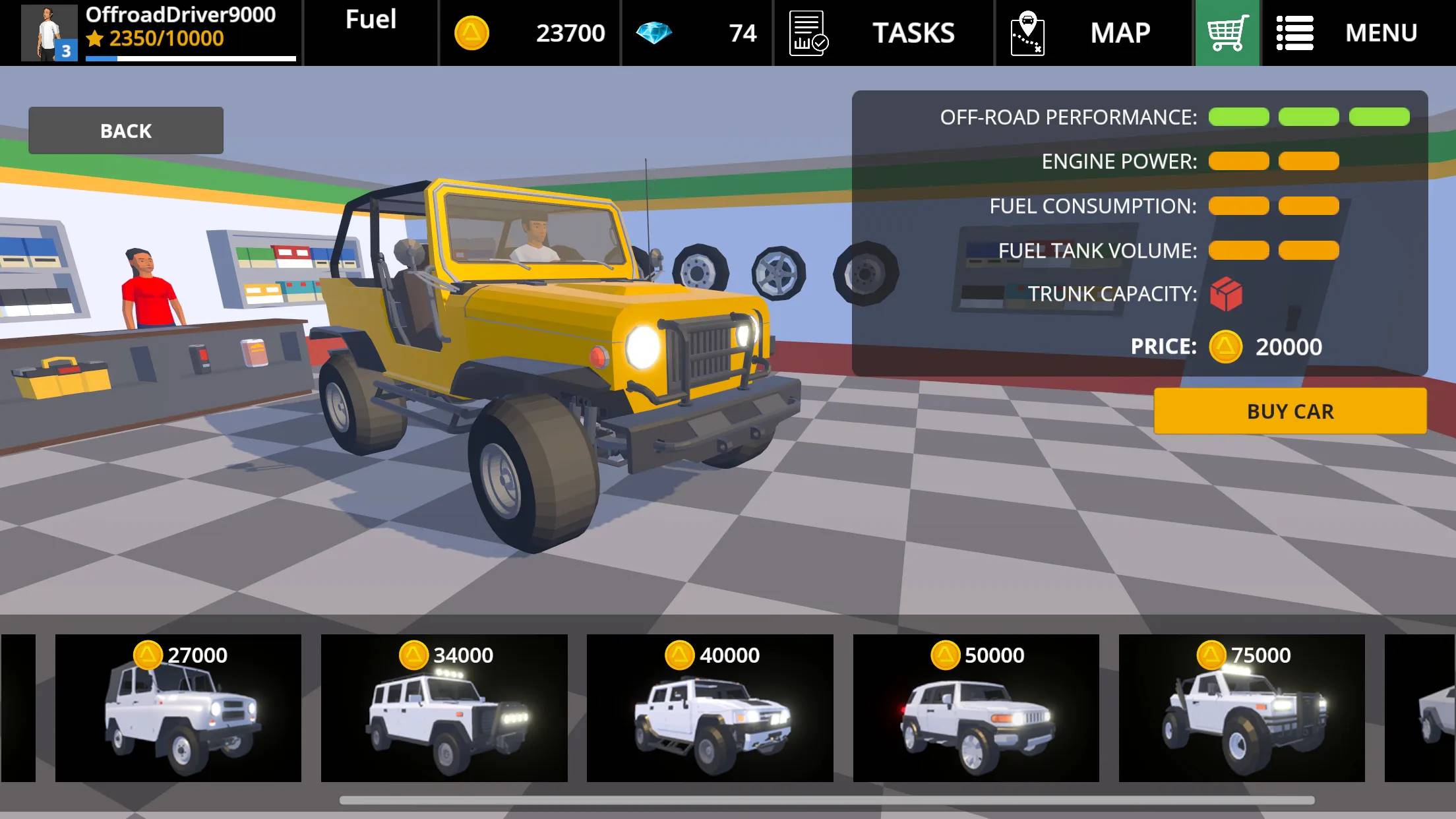 驾驶区越野游戏截图2