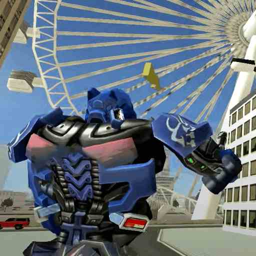 超级跑车机器人