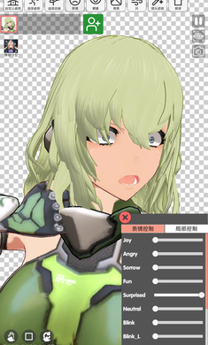 二次元动漫模特