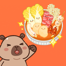 卡皮巴拉也要卖麻辣烫