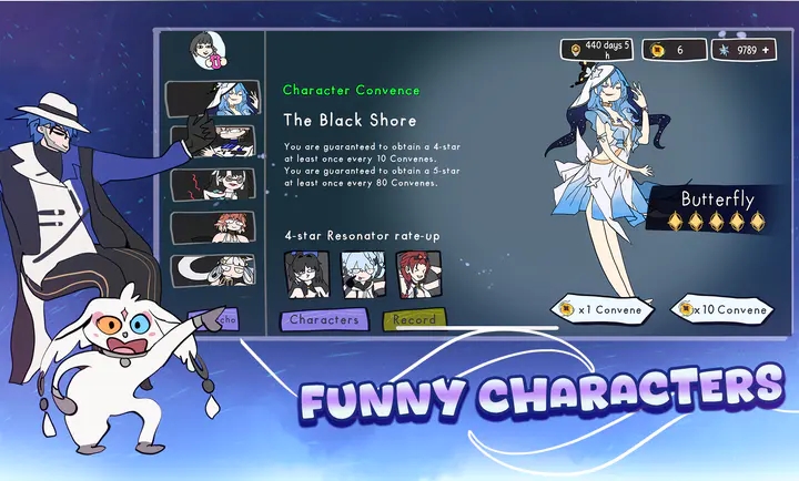 Wacky Wuwa鸣朝抽卡模拟器