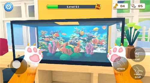 猫咪大乱斗中文版游戏截图1