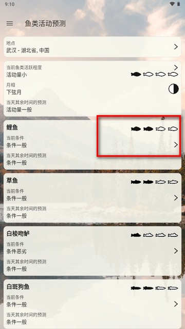 何时钓鱼天气软件(When to Fish)